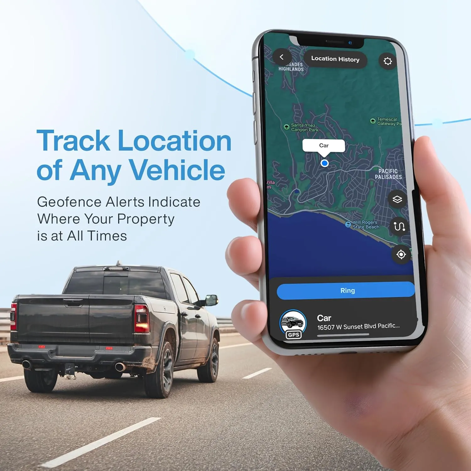 GPS Tracker for Vehicles – Magnetic GPS Car Tracker, Real Time Worldwide Location Geo-Fencing, Hidden Tracking Device for Fleet Assets, Truck, Auto, Trailer, 1 Year Battery, Subscription Required