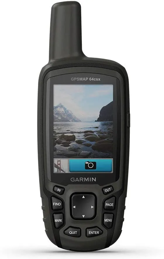GPSMAP 64sx, Handheld GPS with Altimeter and Compass, Preloaded with TopoActive Maps