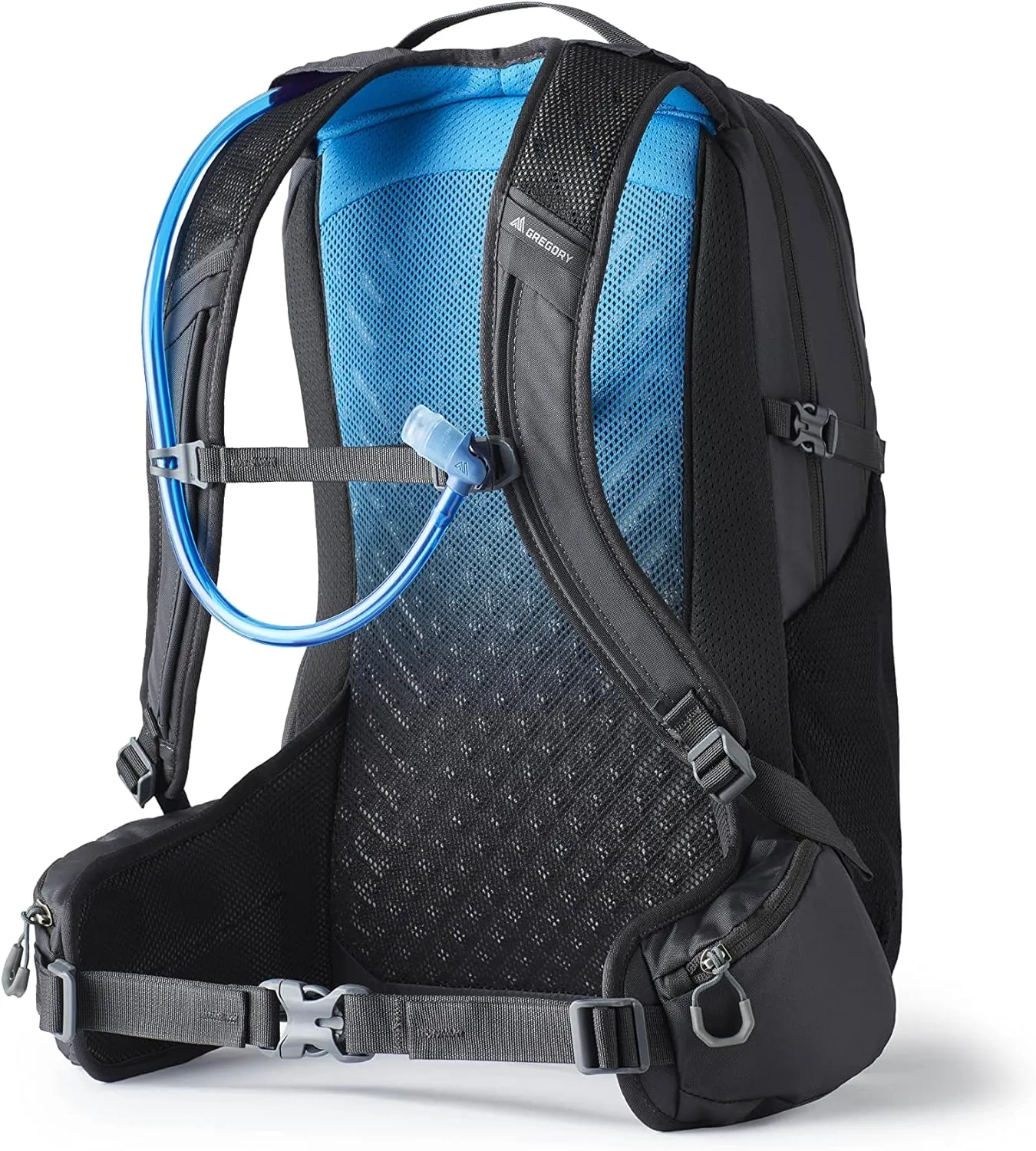 Gregory Swift 22L H2O Women's Day Hiking Backpack, Breathable Foam Backpanel, 2L Water Reservoir Included, Xeno Black