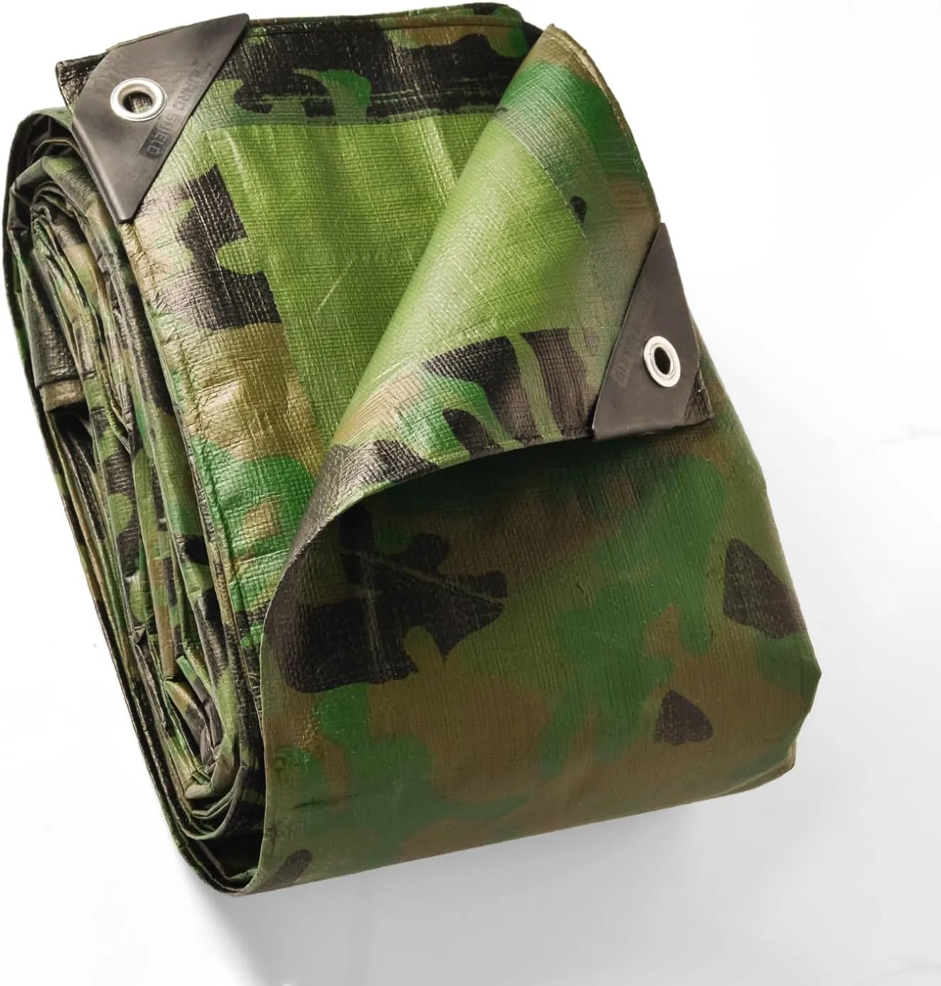 GUARD SHIELD Heavy Duty Camo Tarp Camouflage Tarps Waterproof 12x16 Feet Poly Cover 10mil