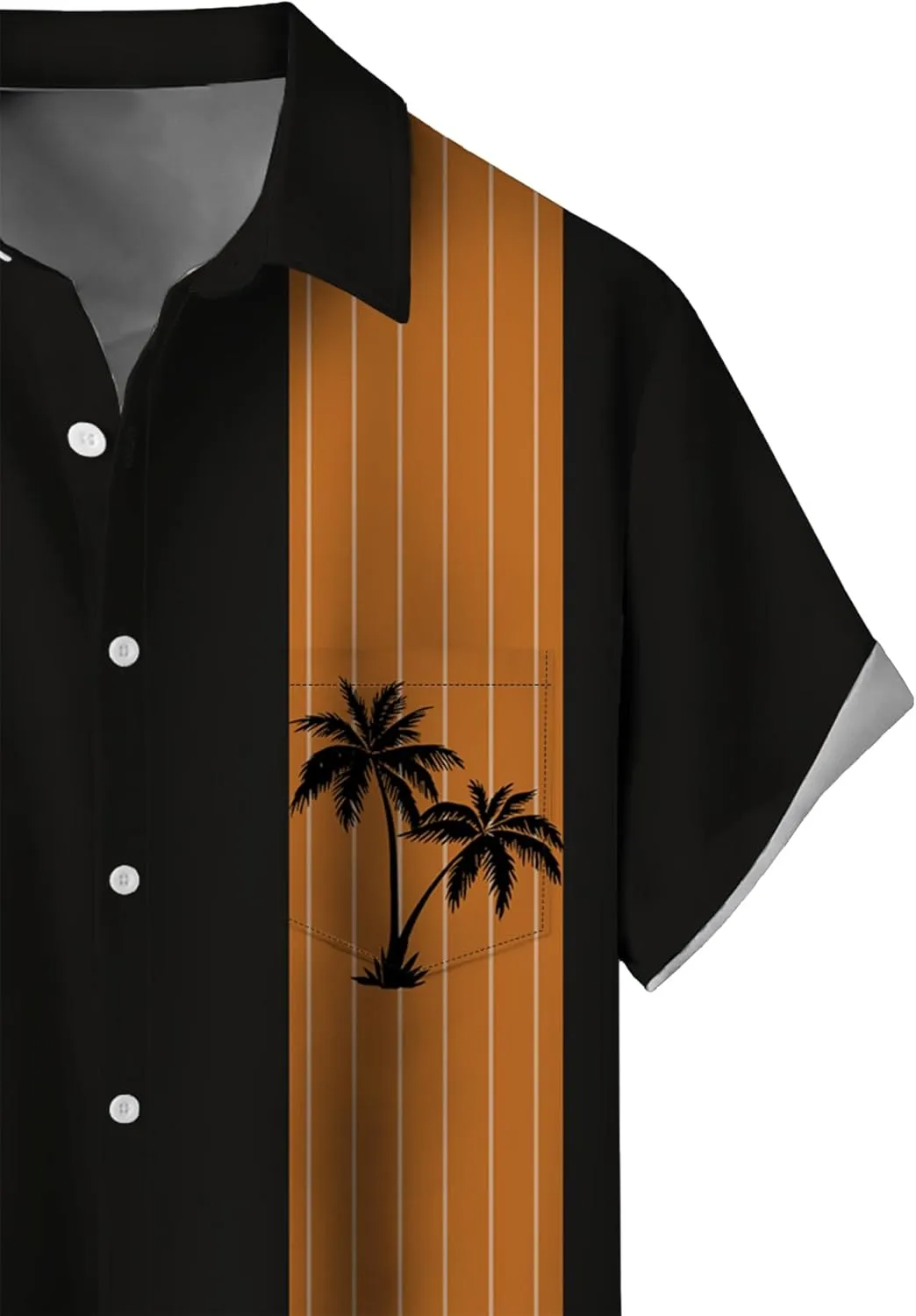 Hawaiian Shirts for Men Loose Short Sleeve Mens Beach Shirts Resort Casual Shirts