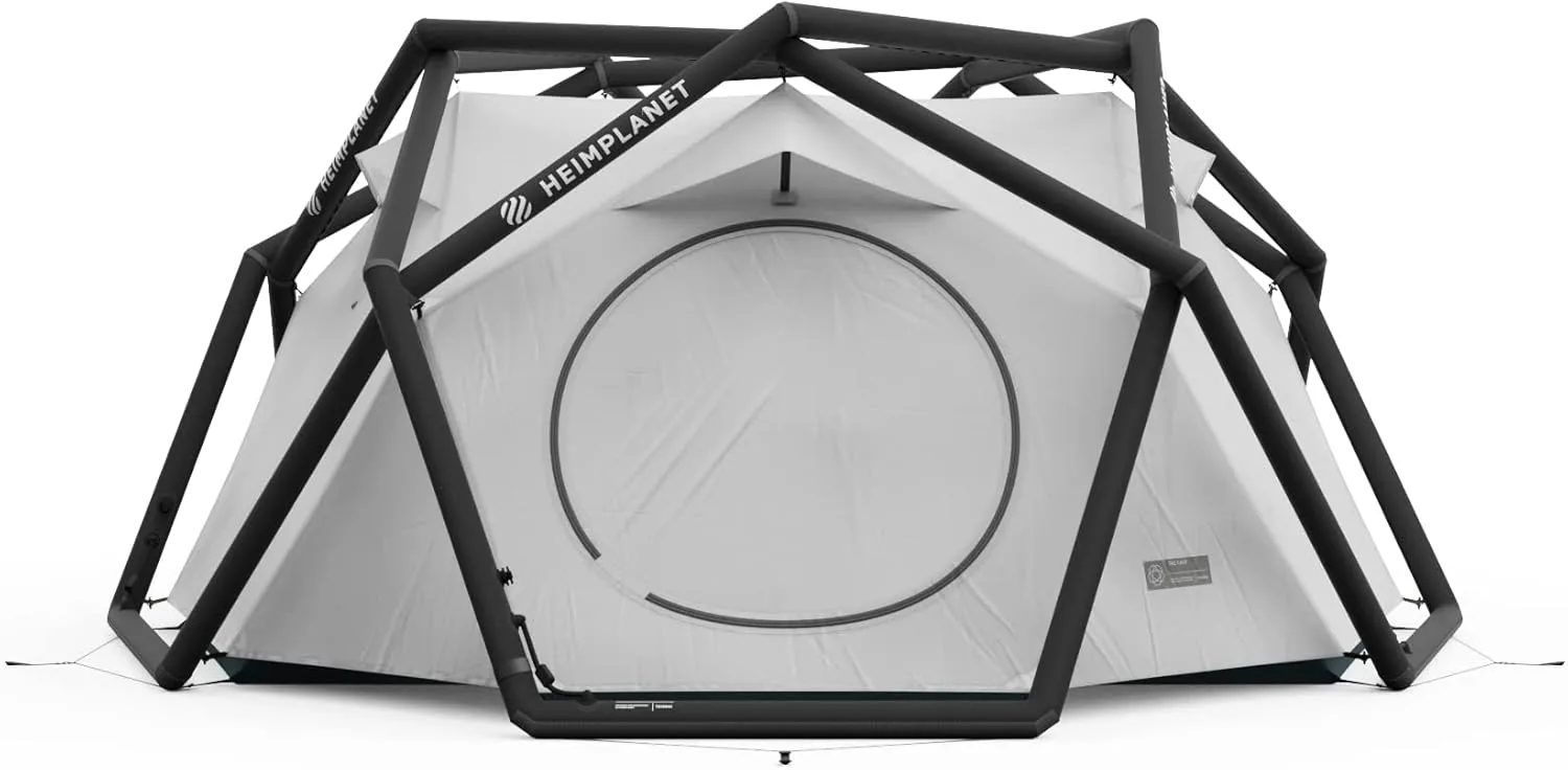 HEIMPLANET Original - The CAVE V2, 2-3 Person Inflatable Camping Tent | Outer Tent & Floor - 5000mm | No Poles Required | Supports 1% for The Planet