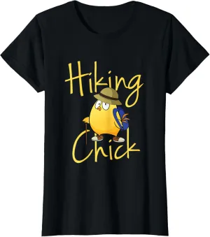 Hiking Chick Mountain Mountaineering Tour Women T-Shirt