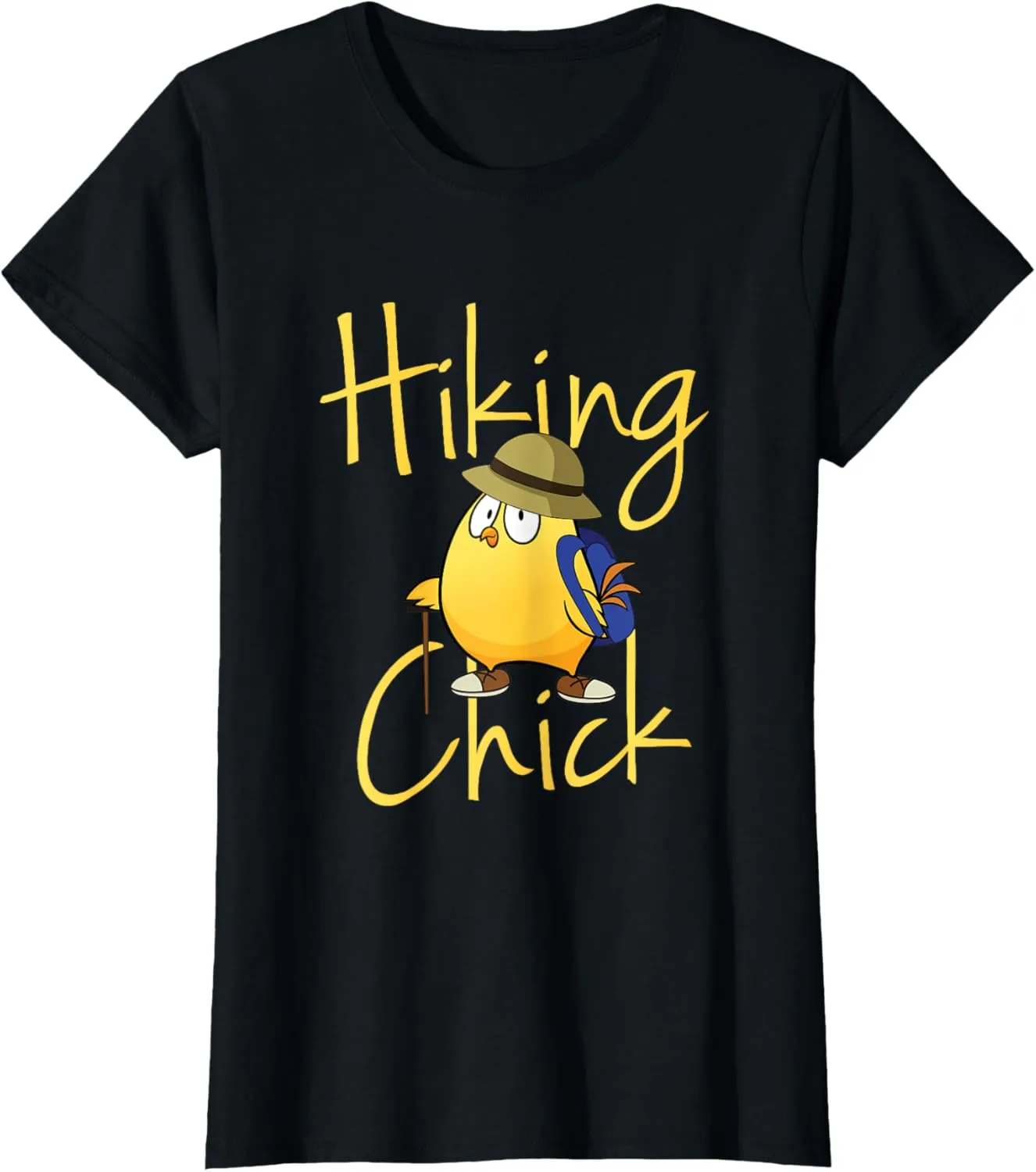 Hiking Chick Mountain Mountaineering Tour Women T-Shirt