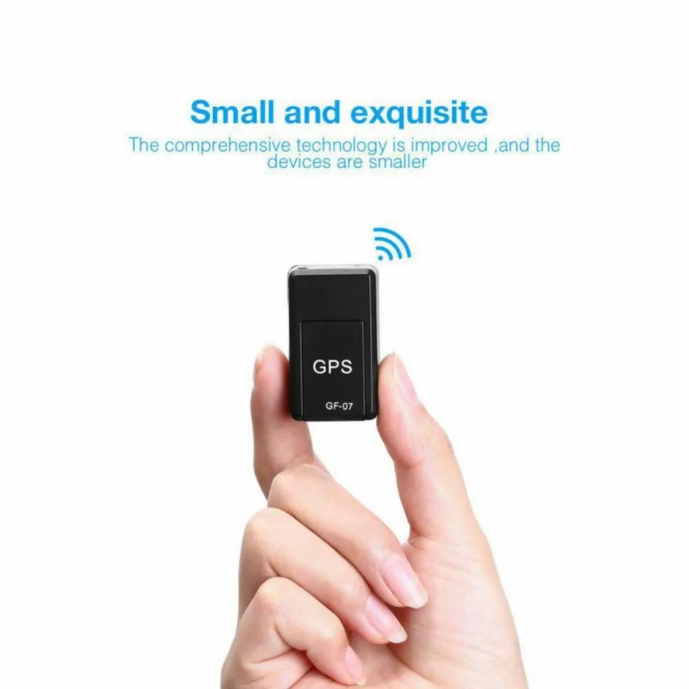 HOTWINTER Mini GPS Tracker Magnetic Portable No Monthly Fee Real Time Tracking Device for Vehicle Asset Fleet Elderly Kids Car Anti-lost Device