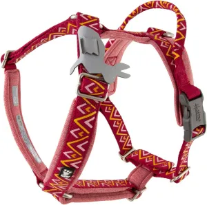 Hurtta Razzle-Dazzle Y-Harness, Beetroot, 32-40 in