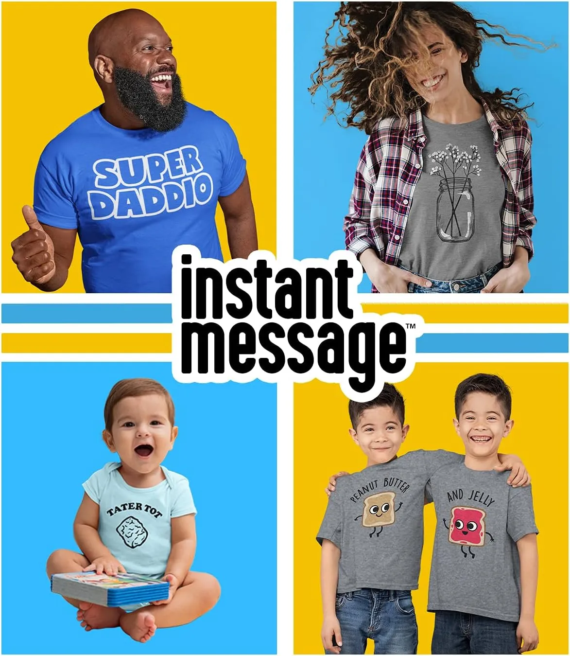 Instant Message - Camp Lovin - Toddler & Youth Crewneck Fleece Sweatshirt