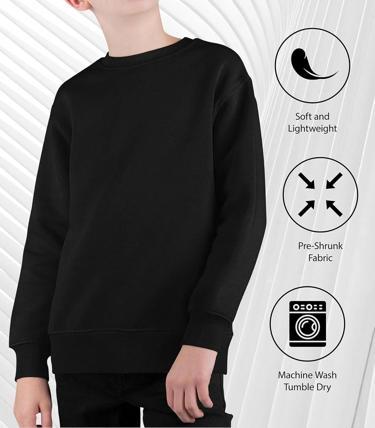 Instant Message - Camp Lovin - Toddler & Youth Crewneck Fleece Sweatshirt