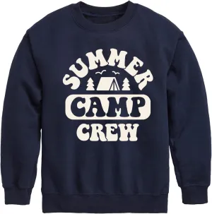 Instant Message - Summer Camp Crew - Toddler & Youth Crewneck Fleece Sweatshirt