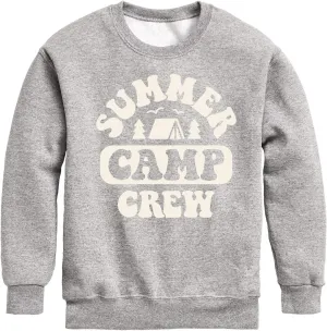 Instant Message - Summer Camp Crew - Toddler & Youth Crewneck Fleece Sweatshirt