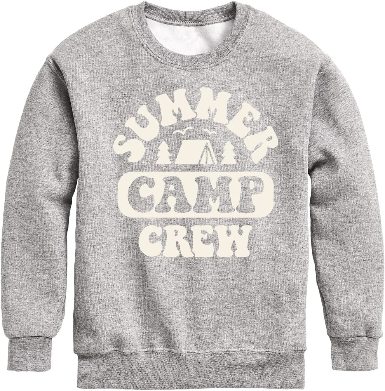 Instant Message - Summer Camp Crew - Toddler & Youth Crewneck Fleece Sweatshirt