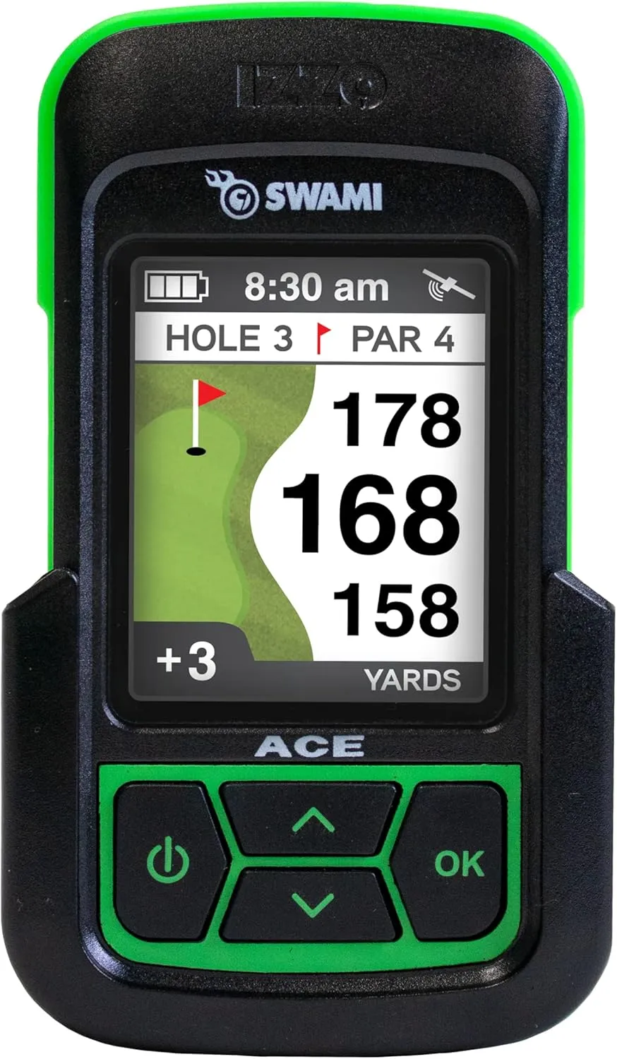 IZZO Golf Swami Ace Handheld Golf GPS Rangefinder