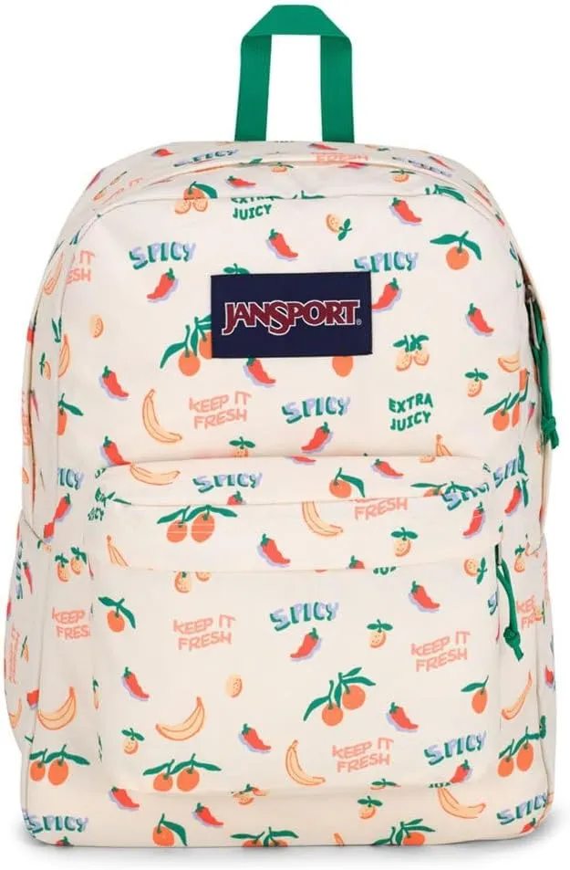 JANSPORT SUPERBREAK ONE Large Backpack, Five a Day Cream, One Size, Modern