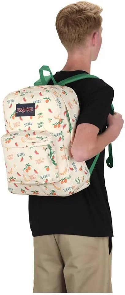 JANSPORT SUPERBREAK ONE Large Backpack, Five a Day Cream, One Size, Modern