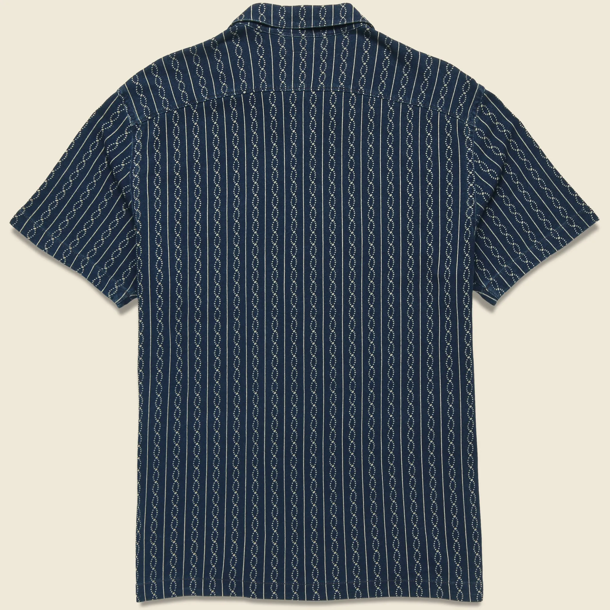 Jervis Camp Shirt - Indigo