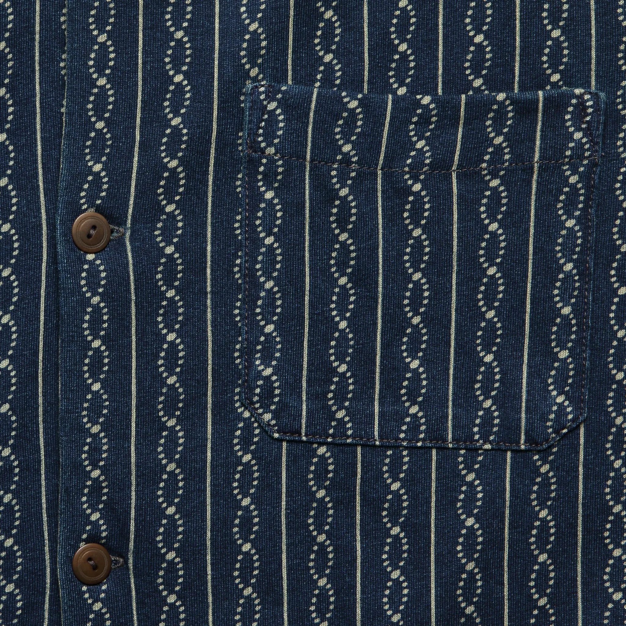 Jervis Camp Shirt - Indigo