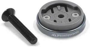 JRC Components Enkei Top Cap Bike Stem Mount | Compatible with All Models of Wahoo Elemnt GPS Devices | Lightweight CNC 6061-T6 Aluminium Body | Suitable for use with 1 1/8" Headset Gunmetal