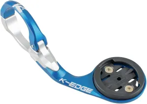 K-Edge | Race Bicycle Computer Mount | for Garmin GPS Devices | Blue