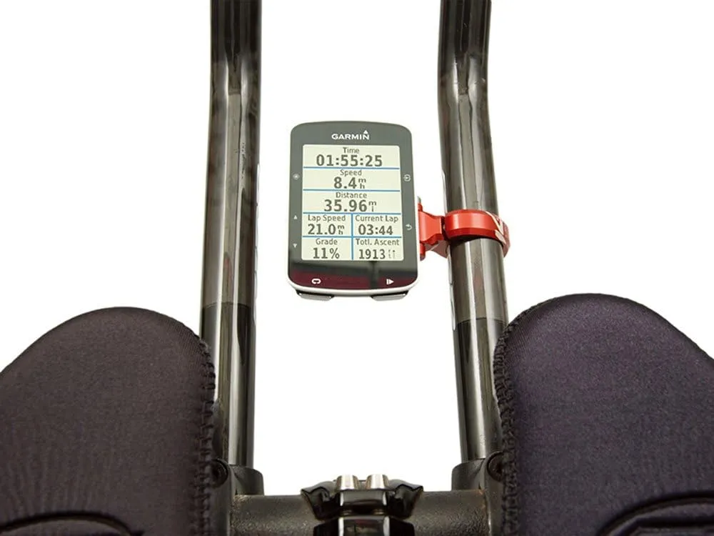 K-Edge | Sport TT Bicycle Computer Handlebar Mount | Garmin | Blue