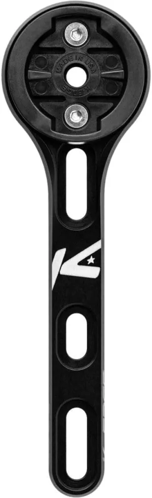 K-Edge | Top Tube Bicycle Computer Handlebar Mount | for Garmin GPS Devices | Black