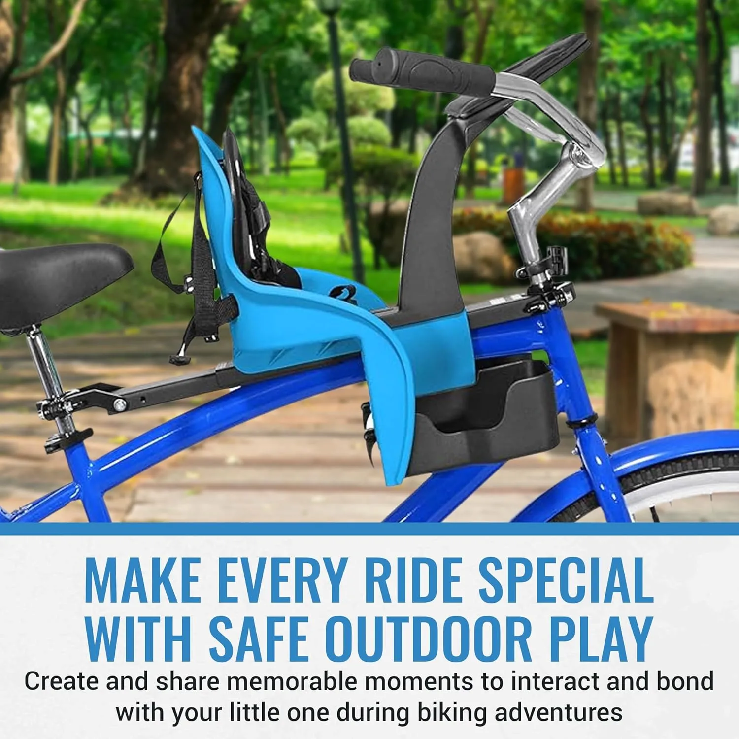 KaZAM Kangaroo Classic Front Mount Bicycle Child Seat