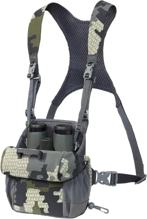 KUIU PRO Bino Harness – Waterproof, Adjustable, One-Hand Lid, Custom Foam Shims, Hydration Rig Compatible Binocular Harness