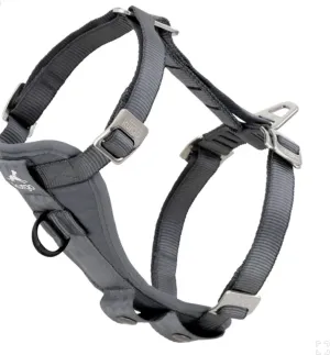 Kurgo Enhanced Strength Tru-Fit Dog Car Harness Charcoal