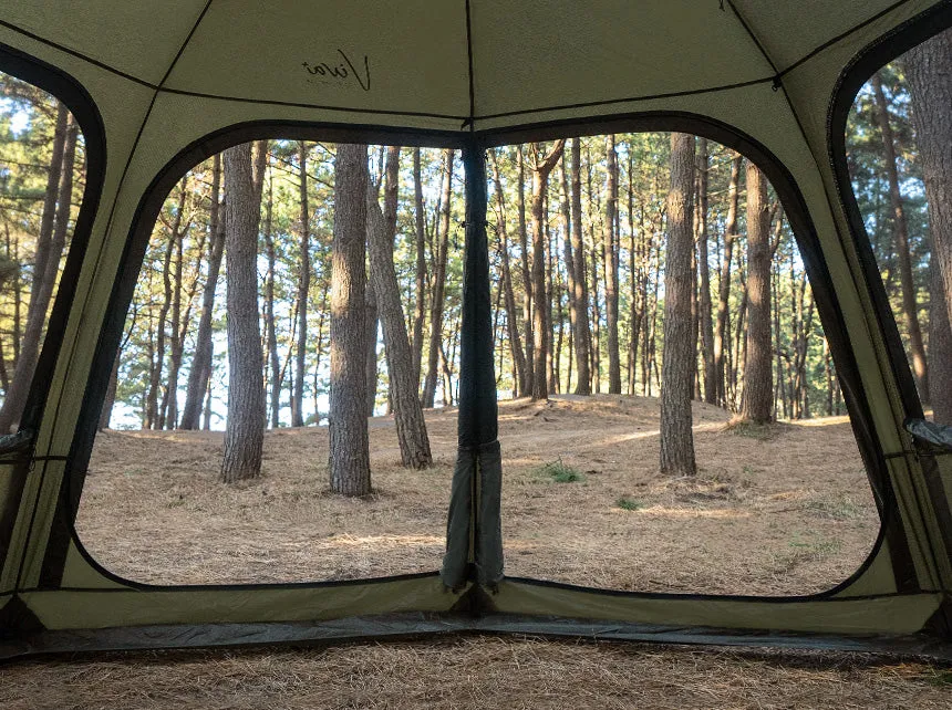 KZM VIVA DOME 3-4 person SHELTER PLUS
