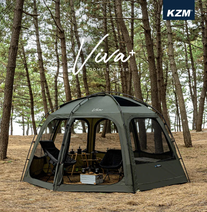 KZM VIVA DOME 3-4 person SHELTER PLUS