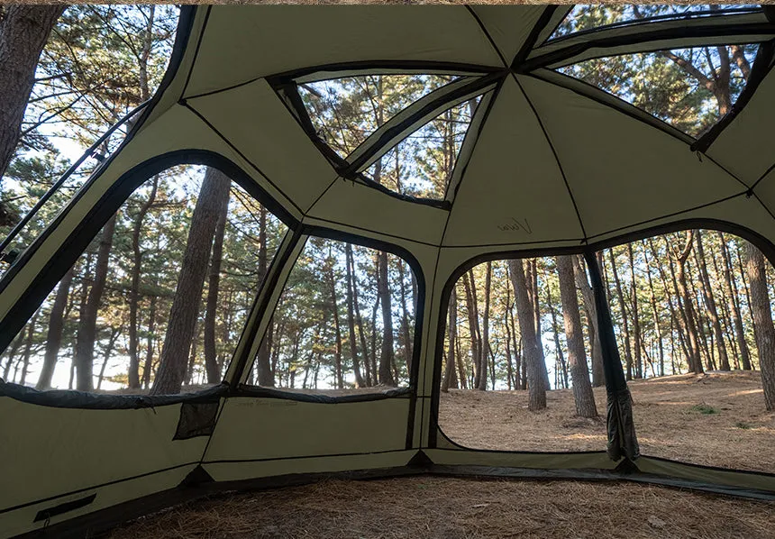 KZM VIVA DOME 3-4 person SHELTER PLUS