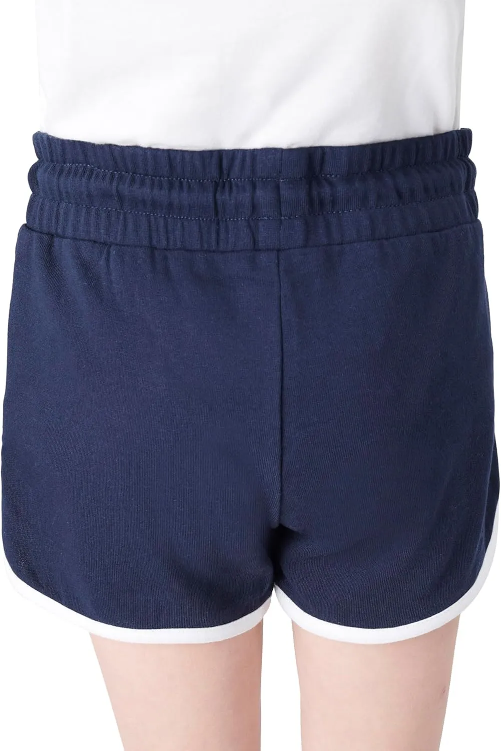 Lands' End Girls' Super Soft Stretch Waist Basic Camp Shorts (S-XXL)