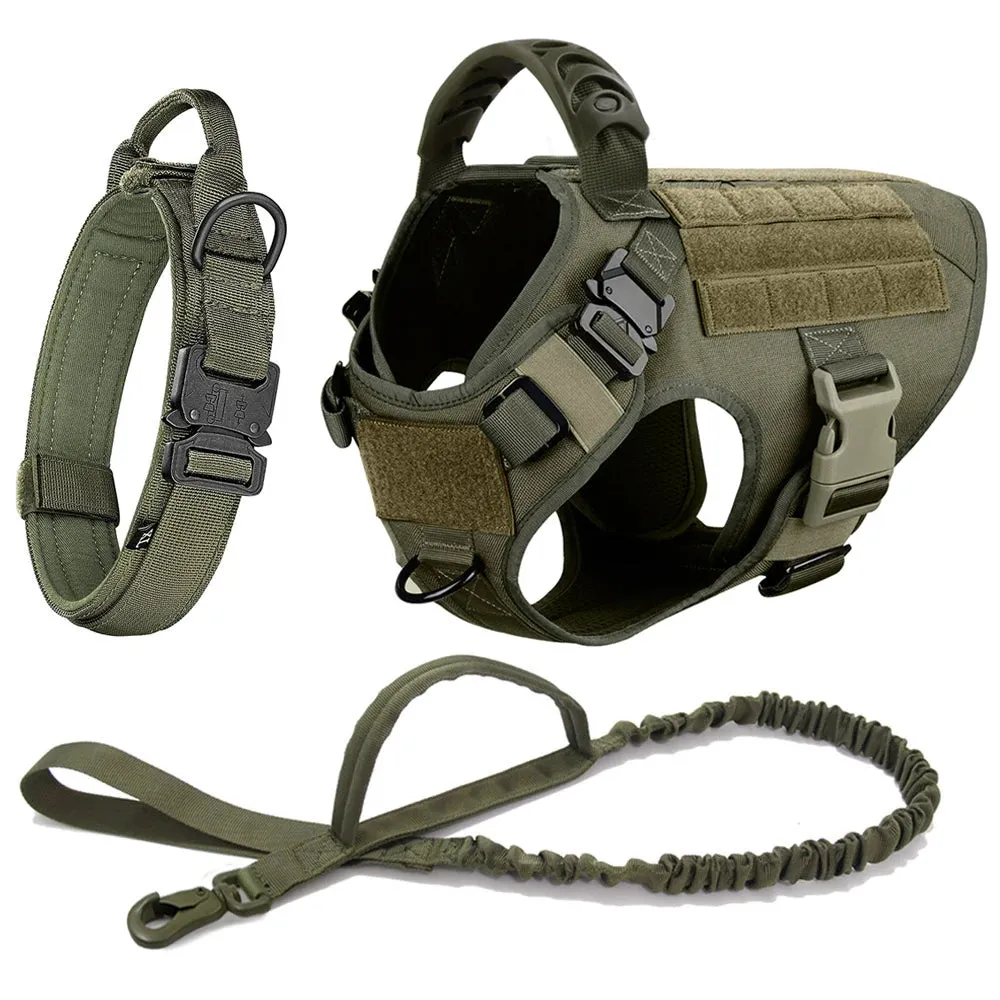 Large Dog Harness Collar- Adjustable & Breathable Vest