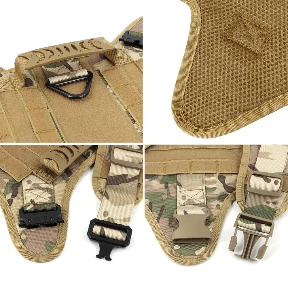 Large Dog Harness Collar- Adjustable & Breathable Vest