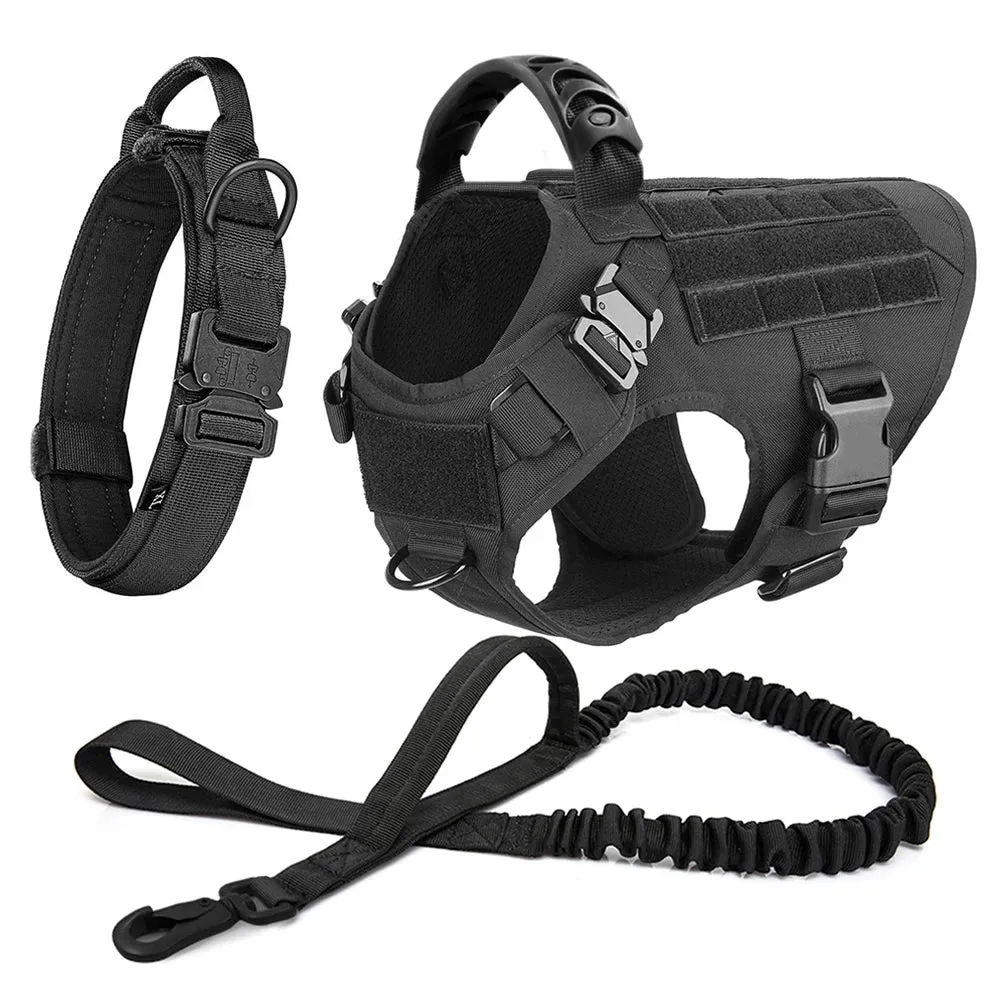 Large Dog Harness Collar- Adjustable & Breathable Vest