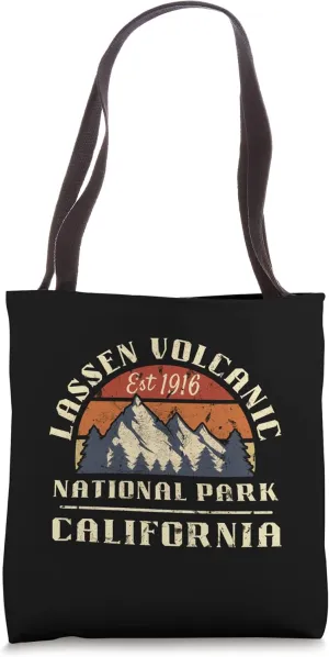 Lassen Volcanic California Hike Mountain Outdoors Tote Bag