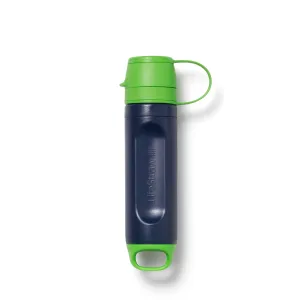 LifeStraw Peak Series – Solo Personal Water Filter for Hiking, Camping, Travel, Survival and Emergency preparedness. Removes Bacteria, parasites and microplastics, Limeade