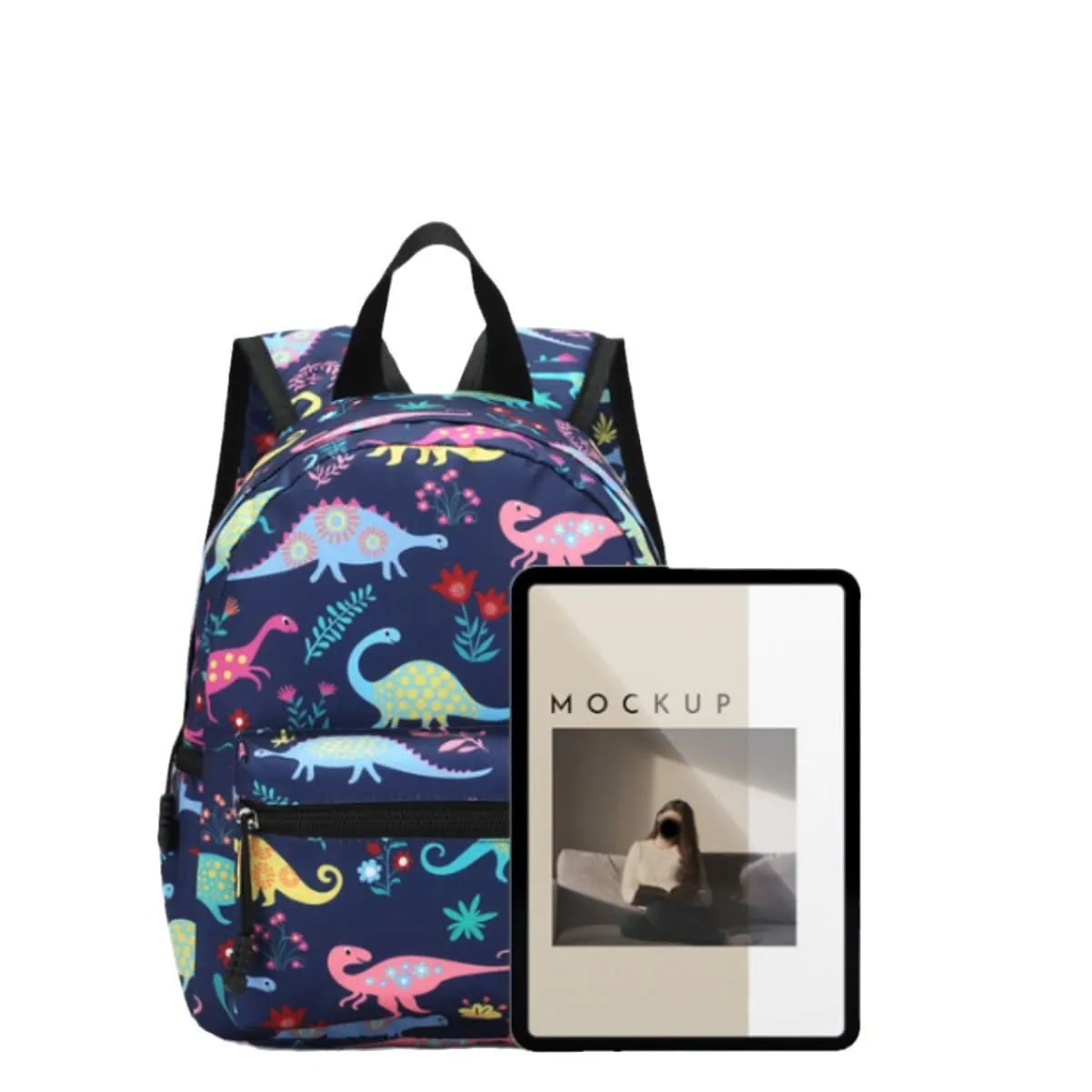 Lightweight Printed Kids’ School Backpack – For Grades 1-6