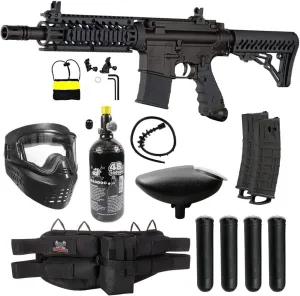 Maddog Tippmann TMC MAGFED Silver Paintball Gun Starter Package