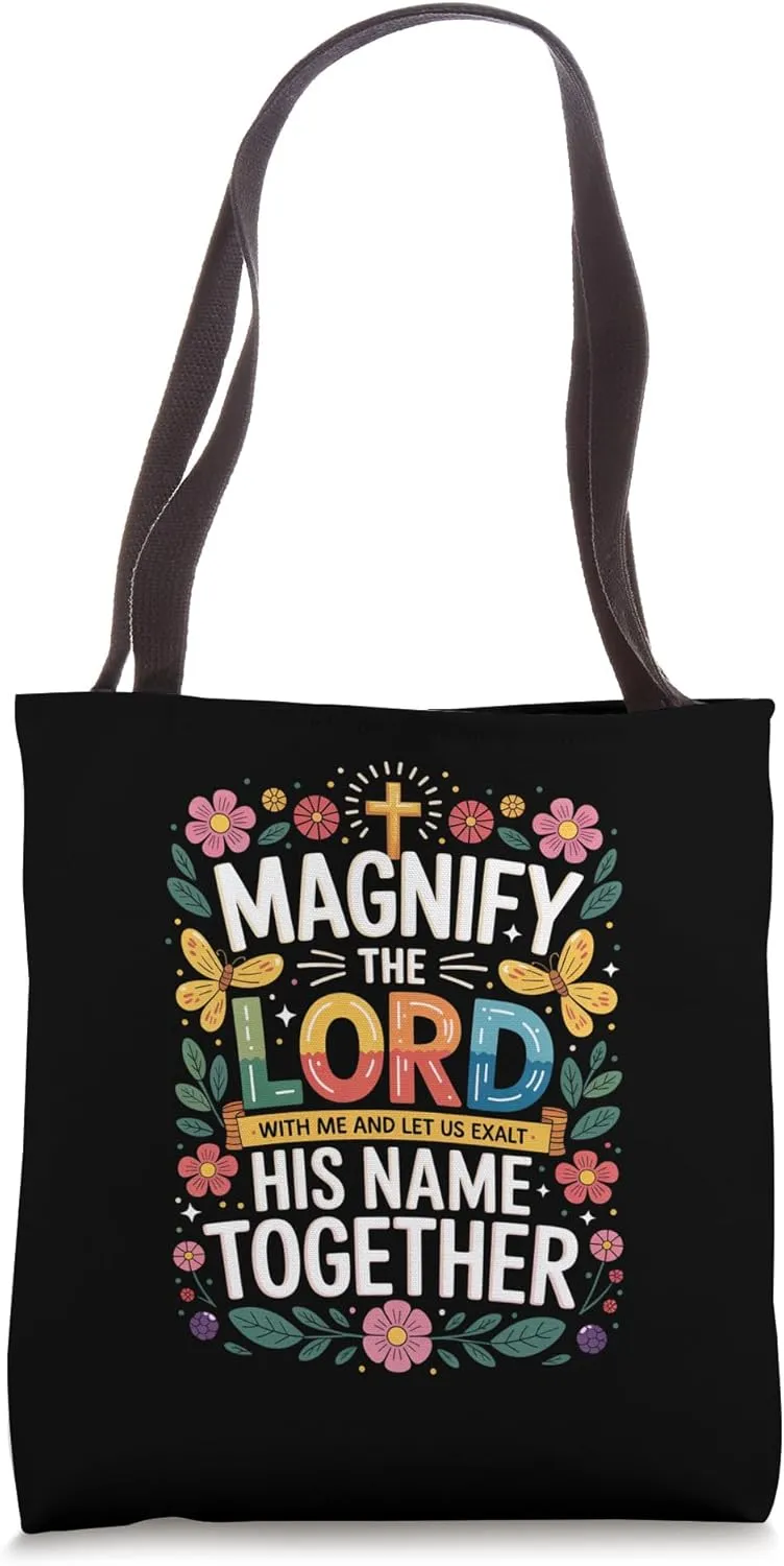Magnify The Lord Christian VBS 2025 Christian Summer Camp Tote Bag