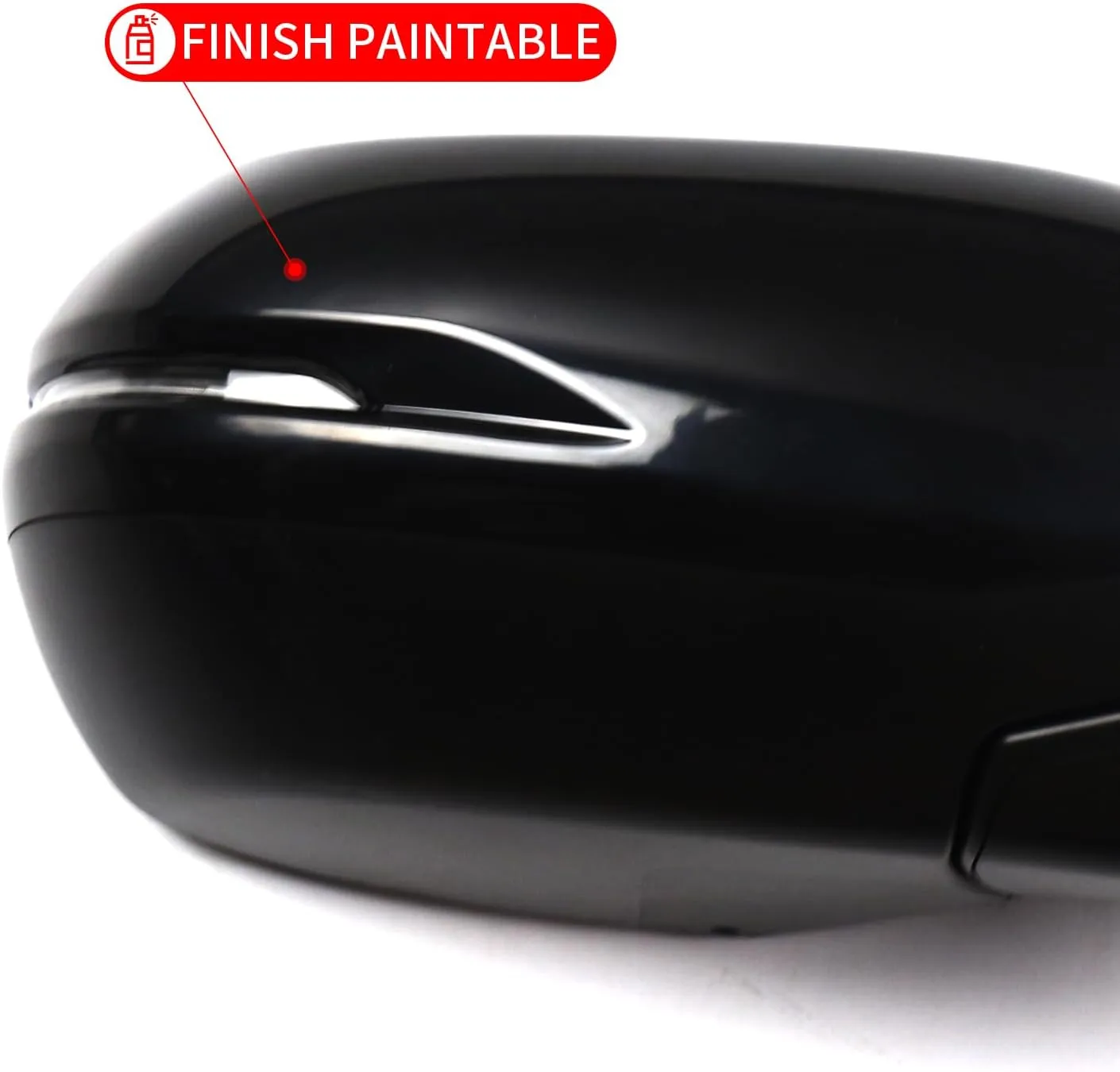 Marretoo for Honda CRV 2017-2022 Side Mirror Assembly Passenger Side for HONDA CRV Accessories 9pins | POWER SIGNAL HEAT BSM Replaces HO1321318(RH)