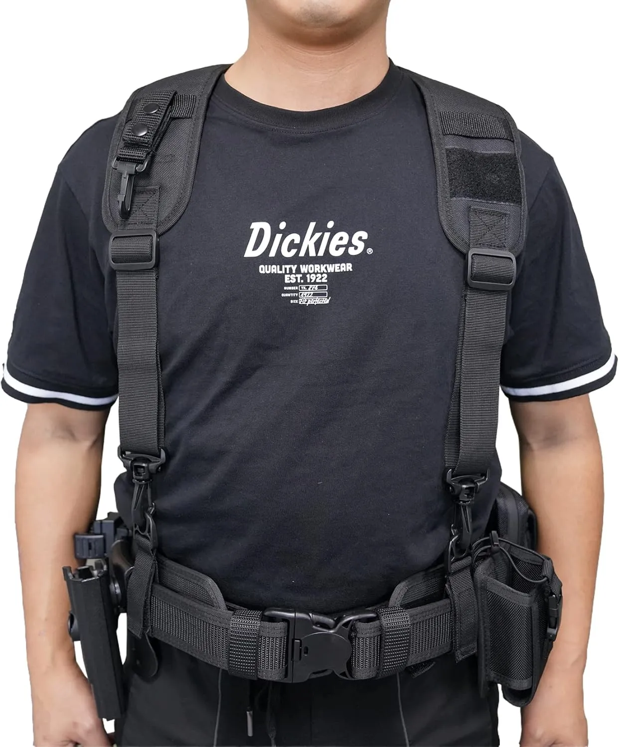 MELOTOUGH Tactical Suspenders for Duty Belt Harness,Police Suspenders Duty belt Padded Adjustable
