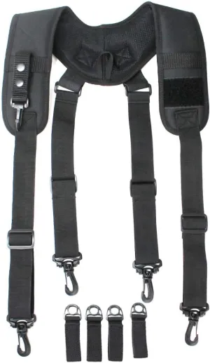 MELOTOUGH Tactical Suspenders for Duty Belt Harness,Police Suspenders Duty belt Padded Adjustable