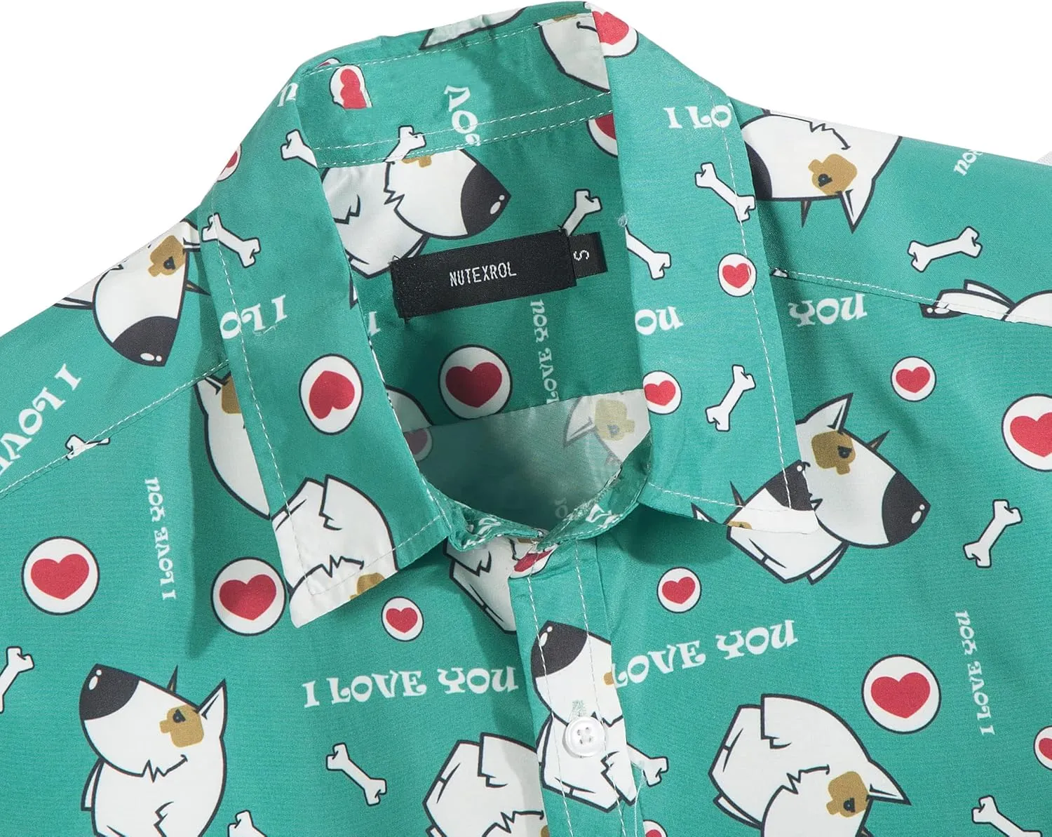 Mens Aloha Hawaiian Shirt Flamingos Penguin Printed Tropical Novelty Casual Short Sleeve Beach Wear