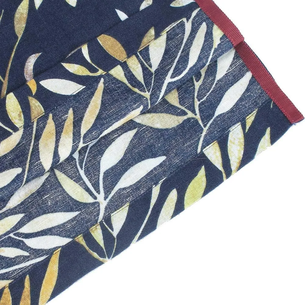 Men's Hawaiian Floral Shirts Silk and Linen Button Down Casual Tropical Holiday Beach Shirts