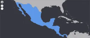Mexico Cent America Cuba GPS Map 2025 on micoSD for Garmin Devices