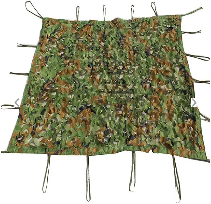 Military Camo Netting, Green Camouflage Net, Hunting Blind Sun Shade Net, for Decoration, Army Tarp, Birthday Party, Shelter, Nylon Oxford Net