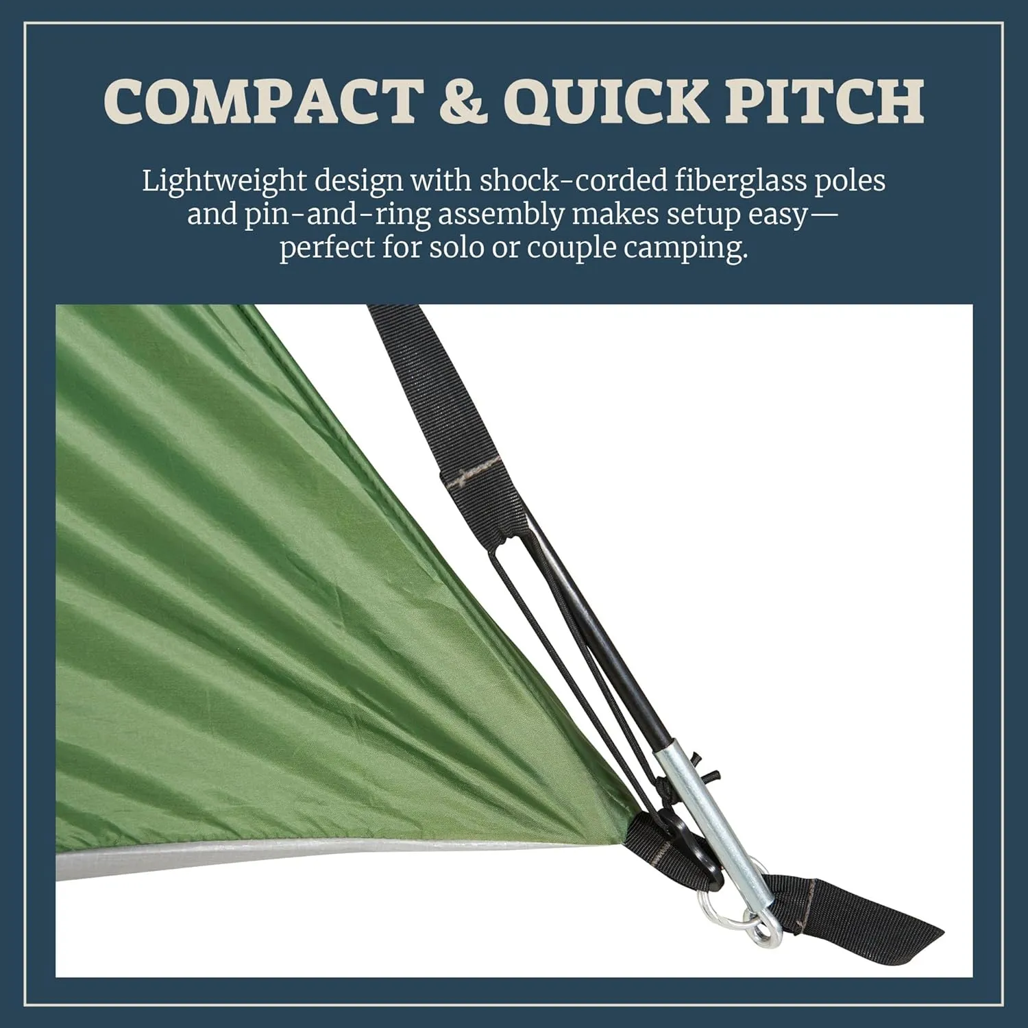 Modified Dome Camping Tent for Car Camping, Traveling, Festivals, and More