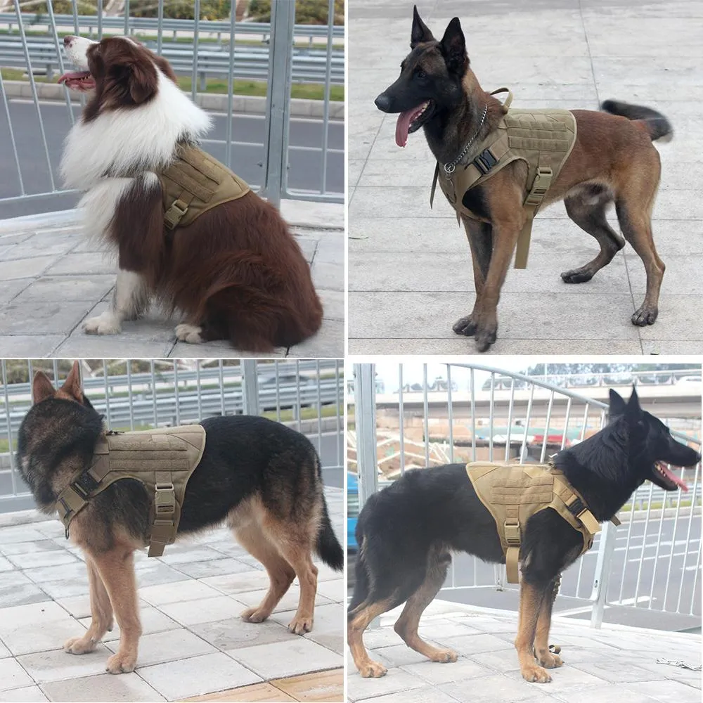 Molle Tactical Dog Harness