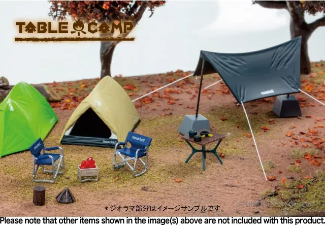 Montbell Table Camp TC430001 1/43 露營主題扭蛋玩具