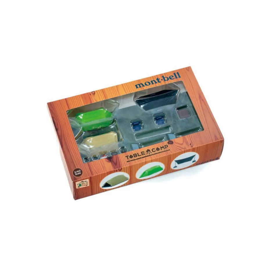 Montbell Table Camp TC430001 1/43 露營主題扭蛋玩具